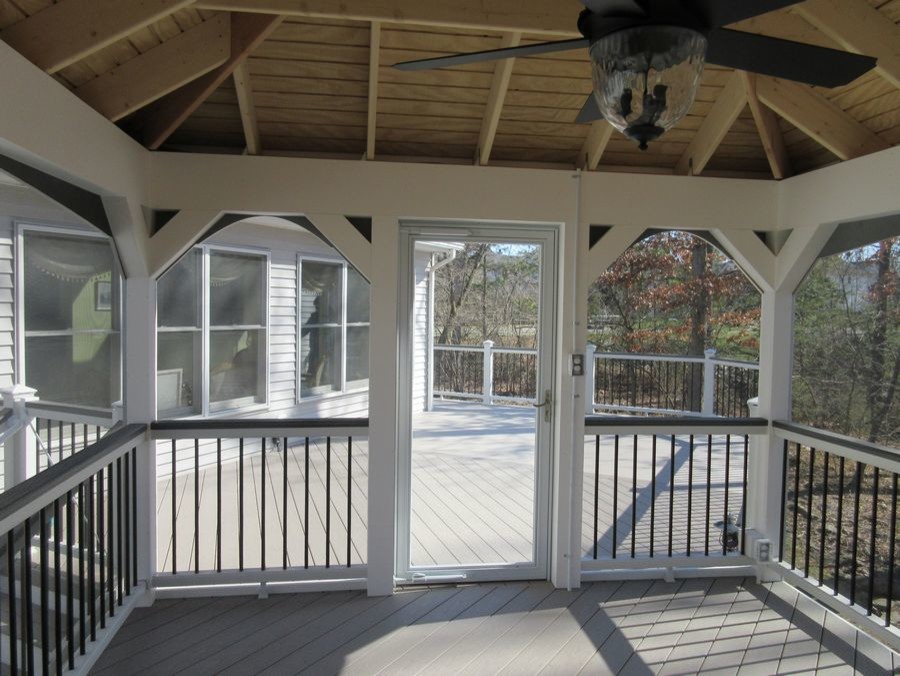 This is an example of a traditional verandah in DC Metro.