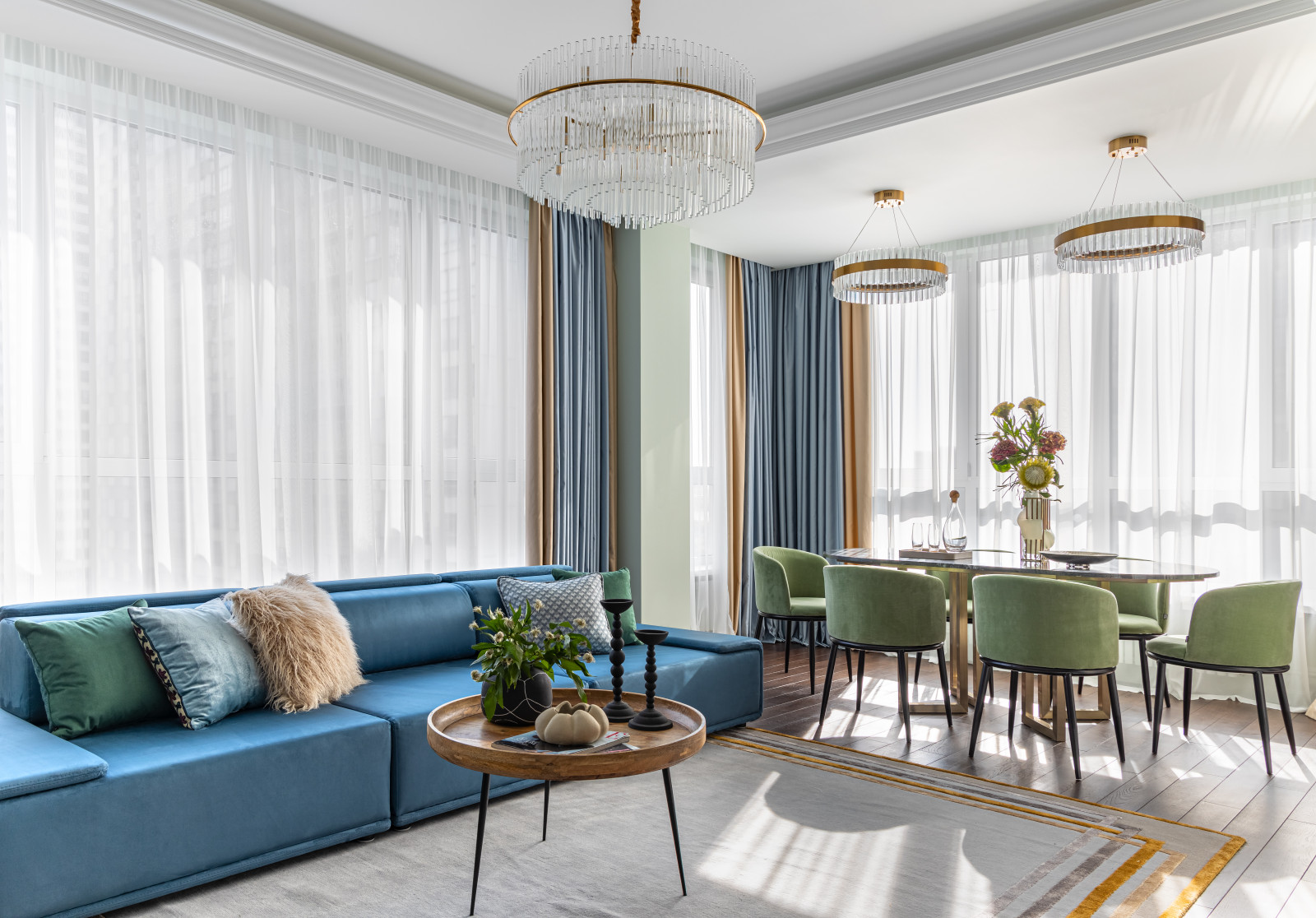 Стилизация квартиры в ЖК Велтон Парк