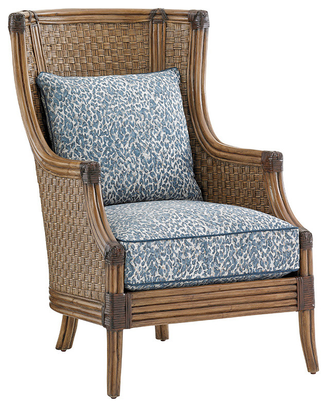Coral Reef Chair Tropical Armchairs And Accent Chairs by