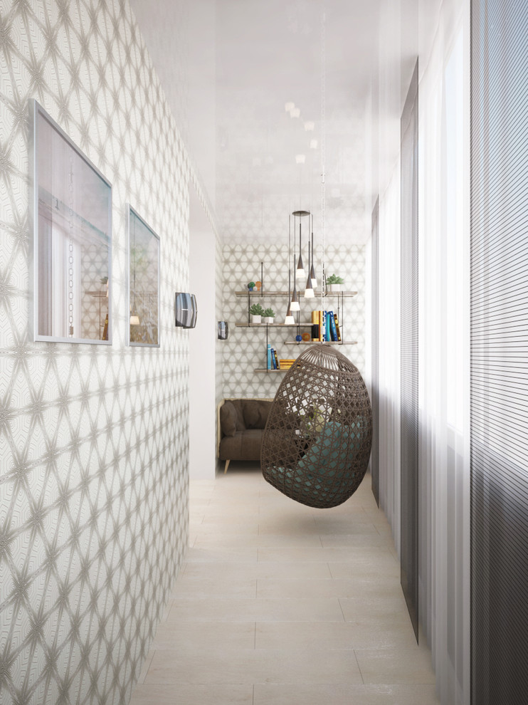 Дизайн-проект гостиной в ЖК "Орбита"