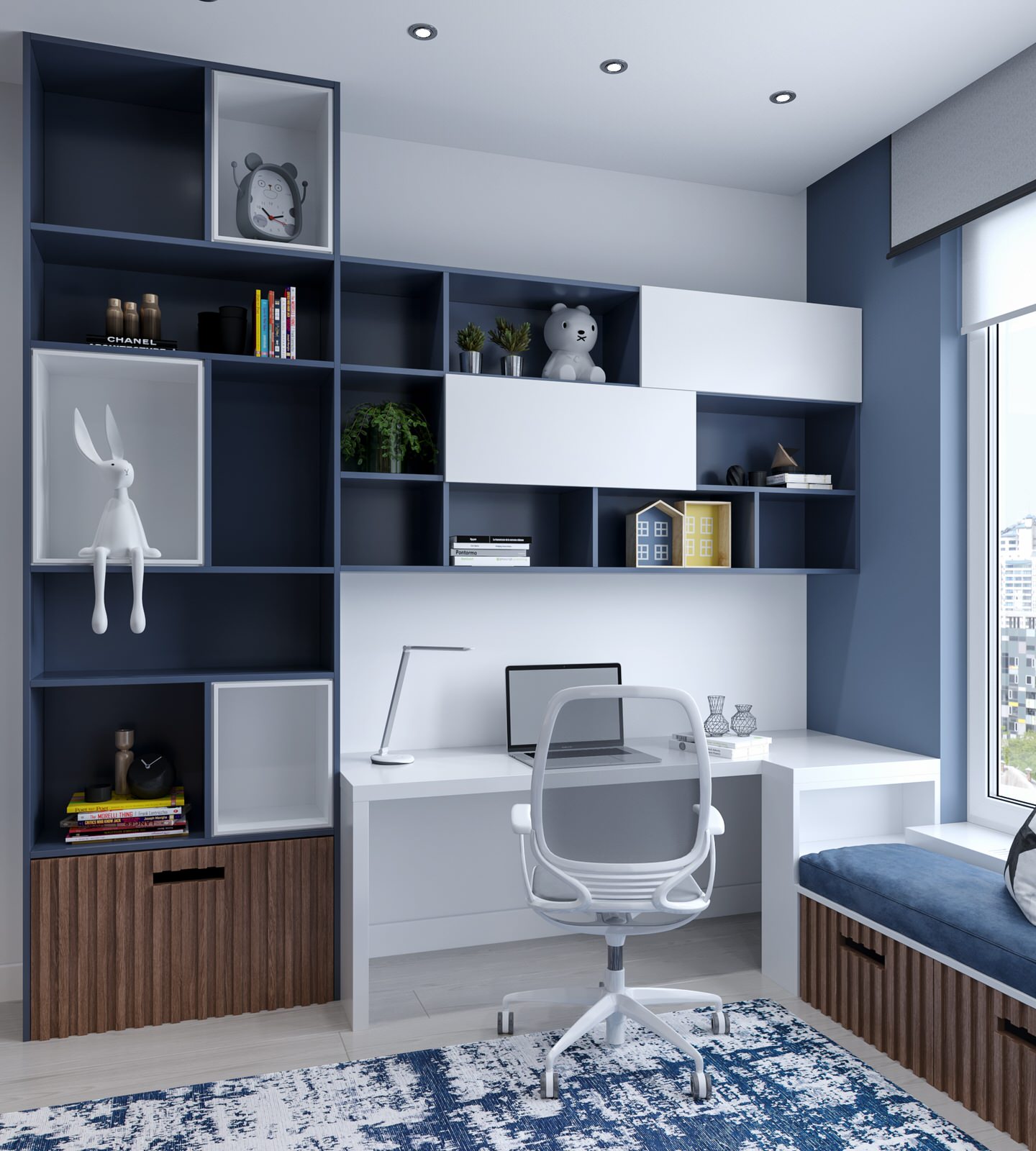 Скандинавский стиль в двухкомнатной квартире