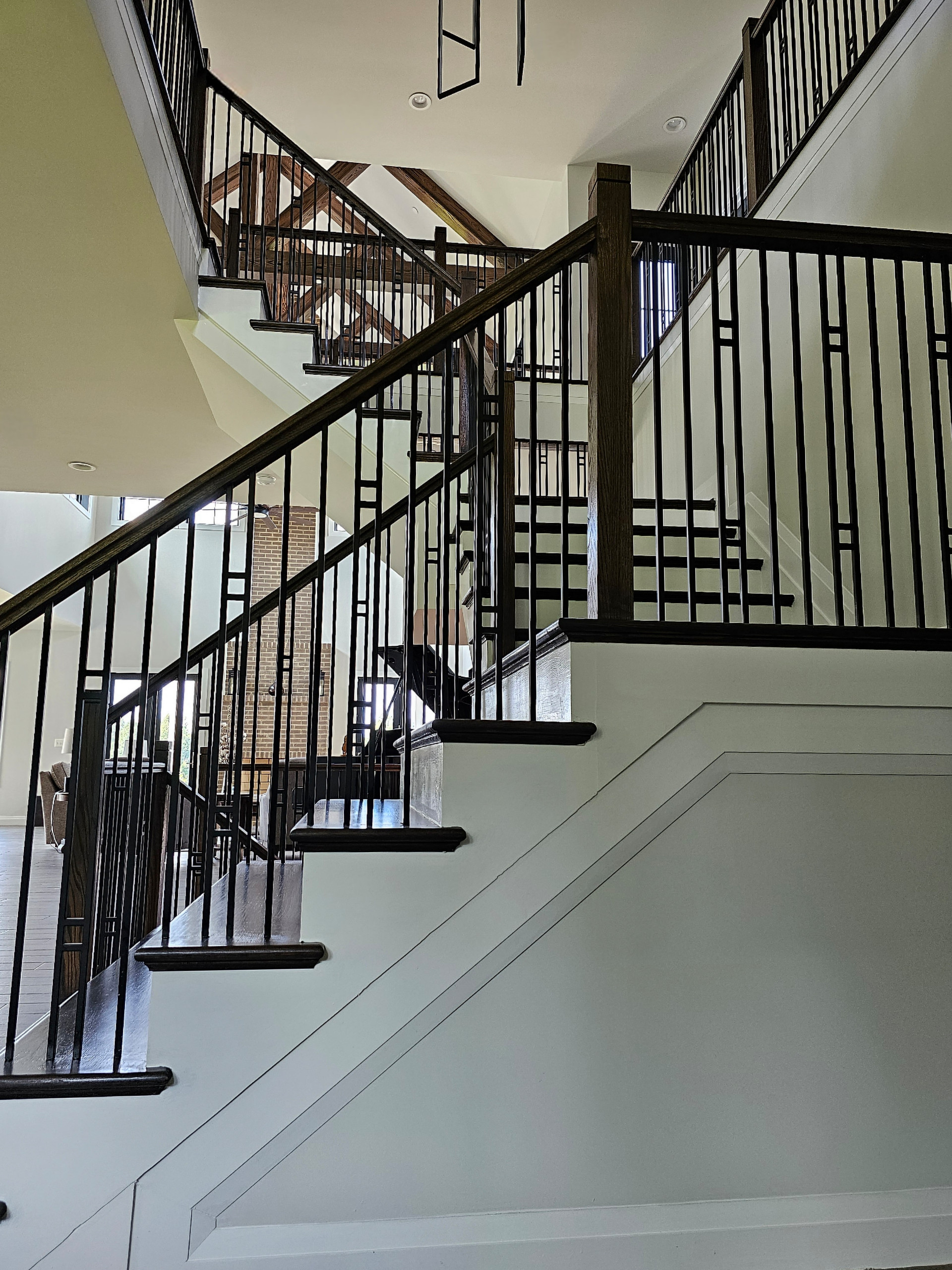 109_Impressive Floating Staircase in Countryside Retreat, Upper Marlboro, MD