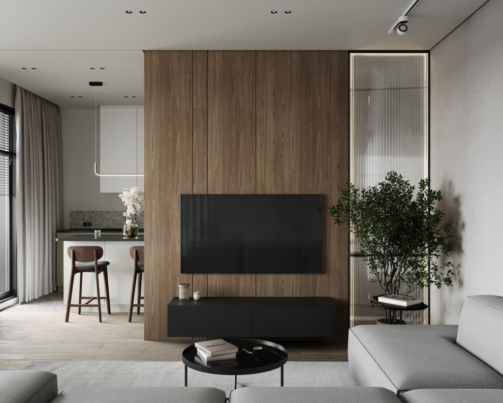 Дизайн интерьера квартиры в ЖК "Притяжение" на Выборгской набережной