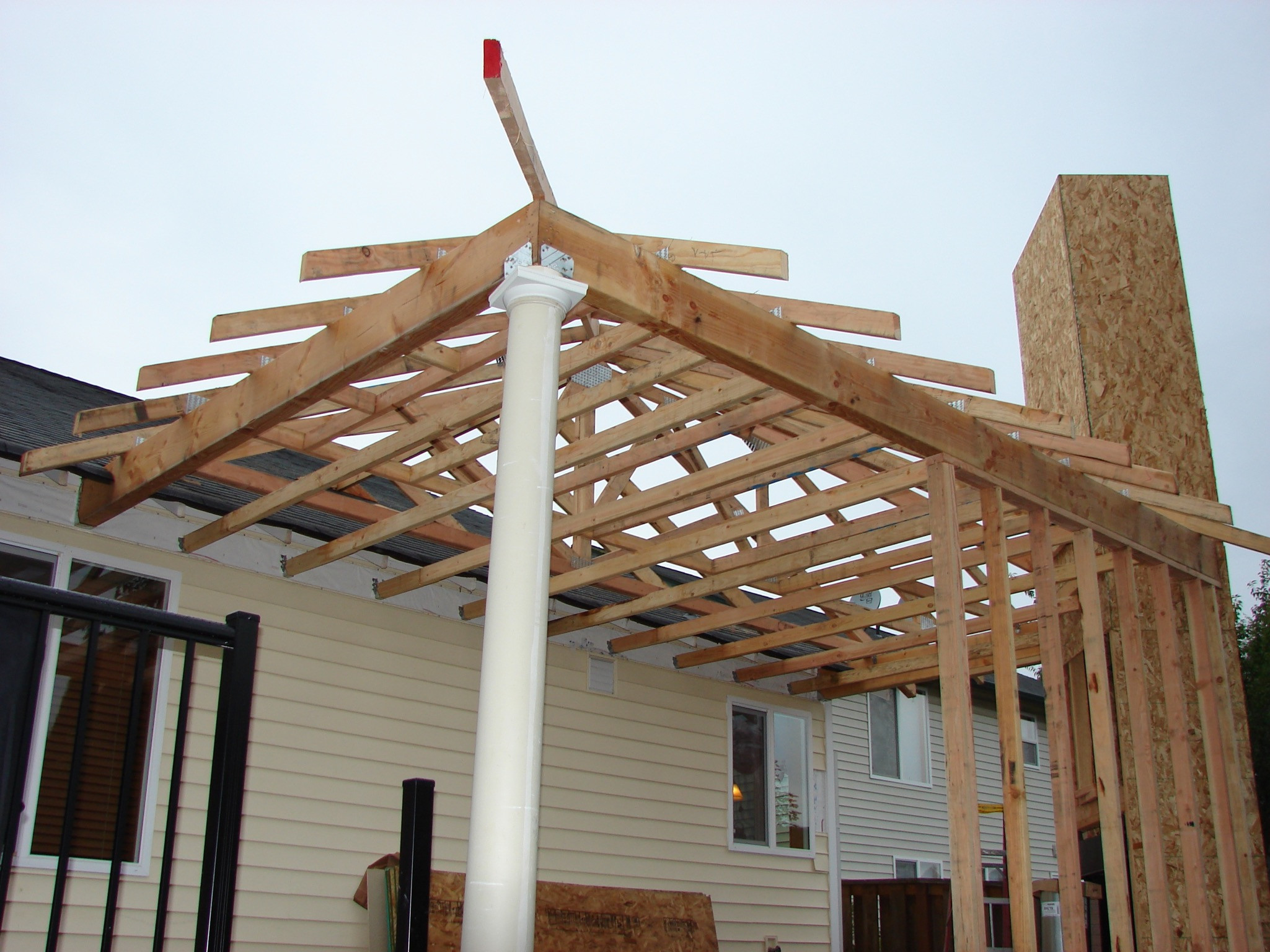 outdoor living space
