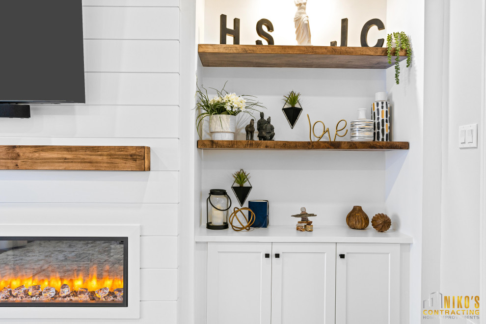 Sunnyside Cres | Fireplace Wall