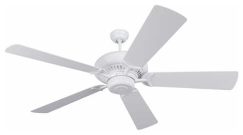 Monte Carlo Ceiling Fan, Grand Prix, White