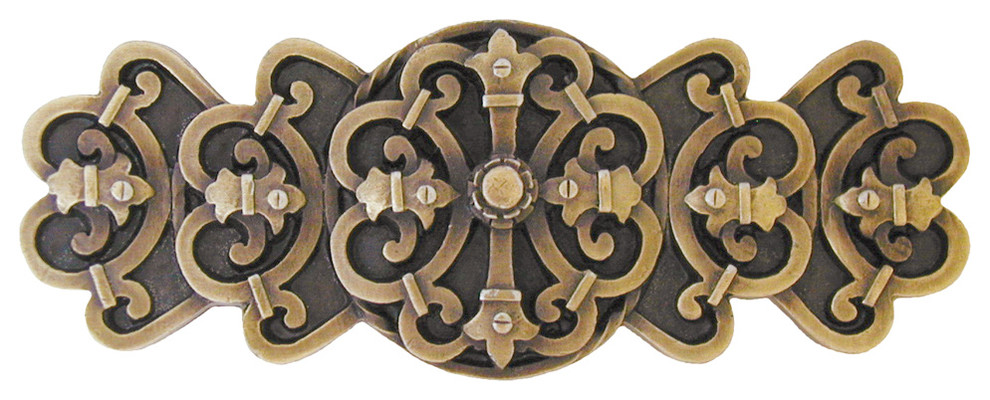 Chateau Pull Antique Brass, Antique Brass