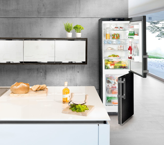 Liebherr BlackSteel kitchen
