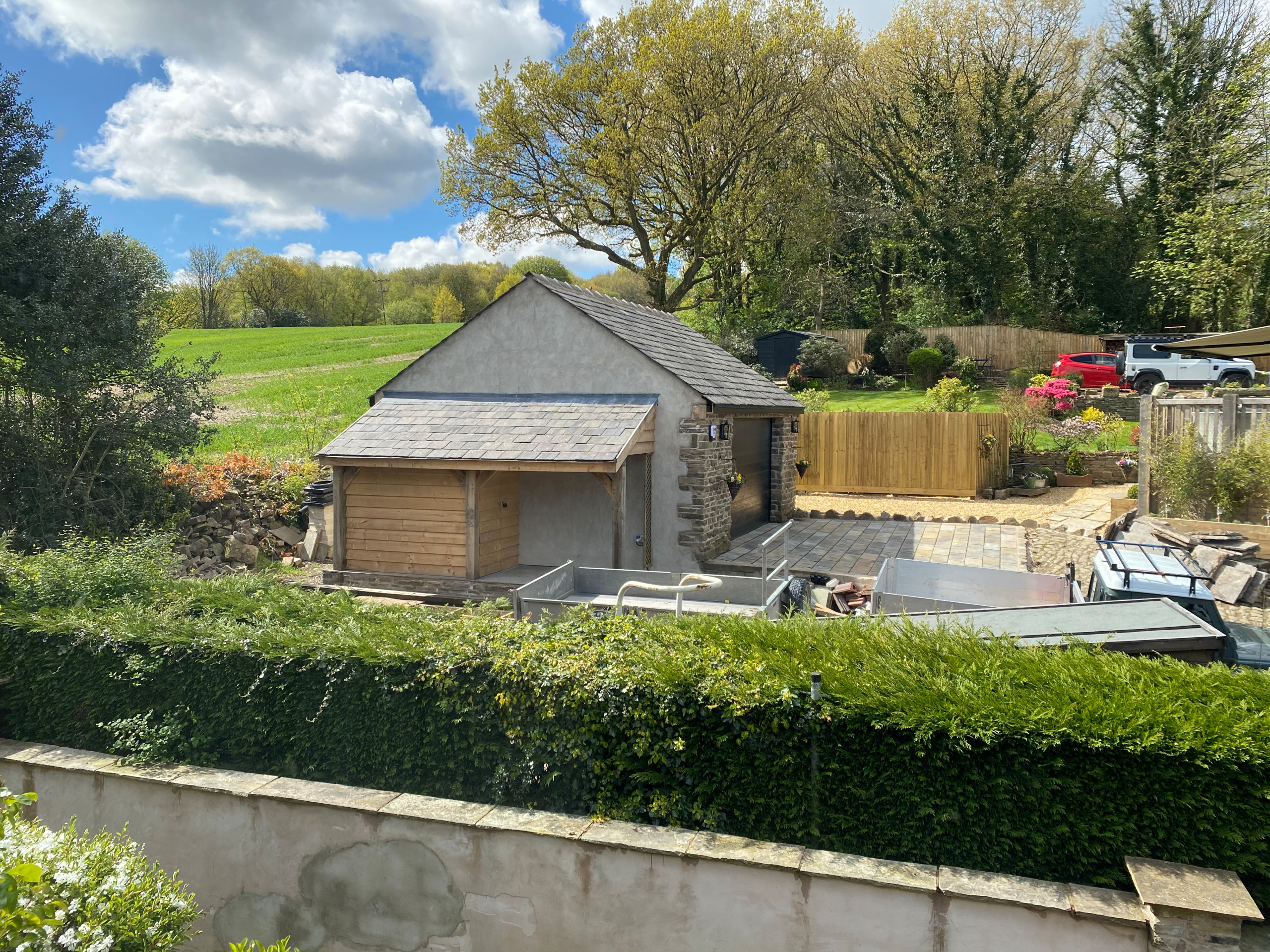 Barn Conversion and side extension