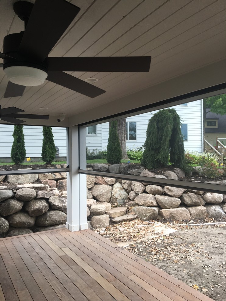 Understated Under Deck - Traditional - Porch - Minneapolis - by ...