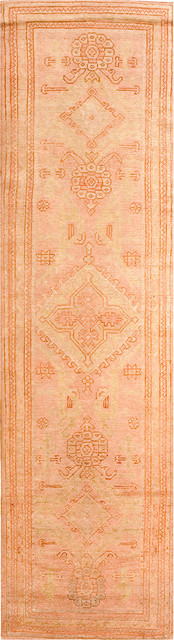 Antique Turkish Oushak Carpets#18967
