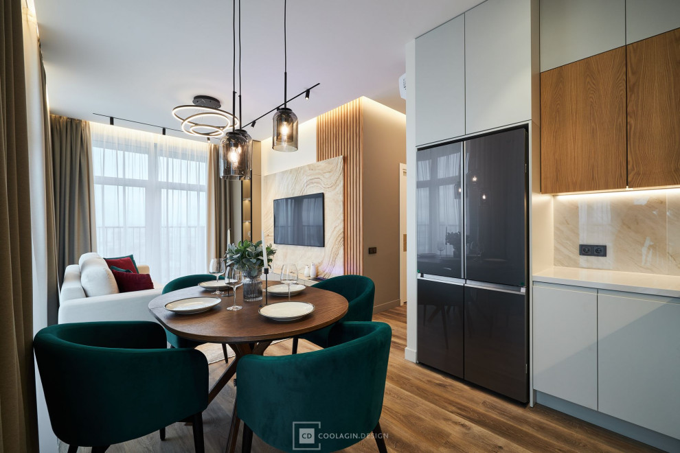 Современный интерьер с элементами советского шика