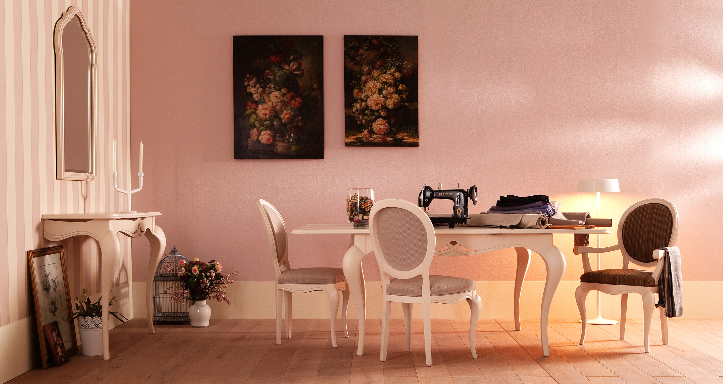 Relooking e Set Design per Collezione Armonie di Tosato
