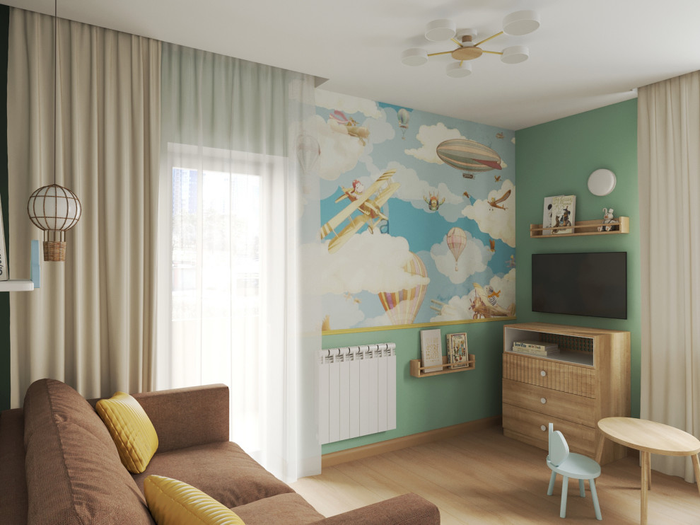 Теплая пастель и мягкая графика