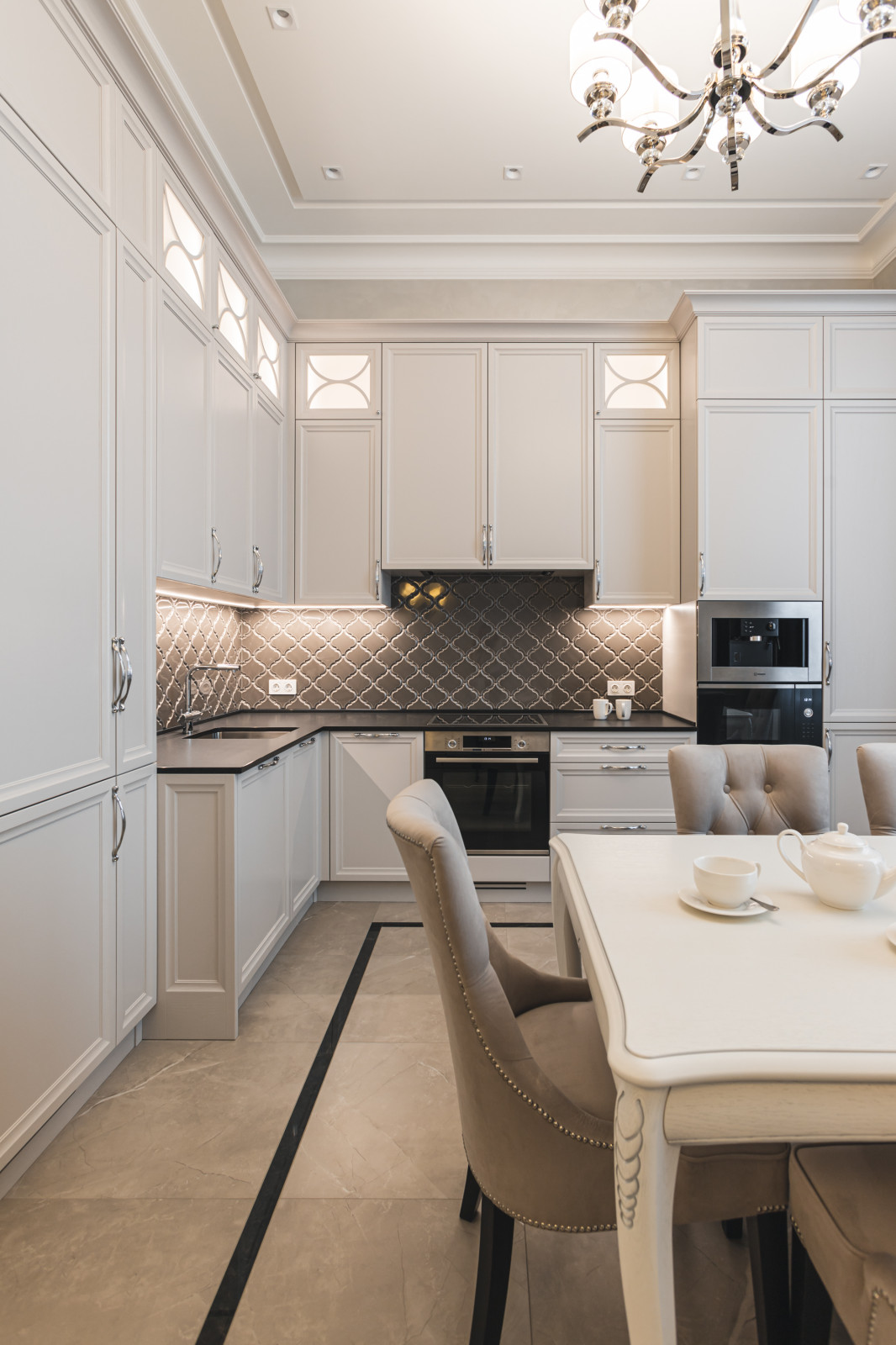 Реализованный интерьер 4-х комнатной квартиры