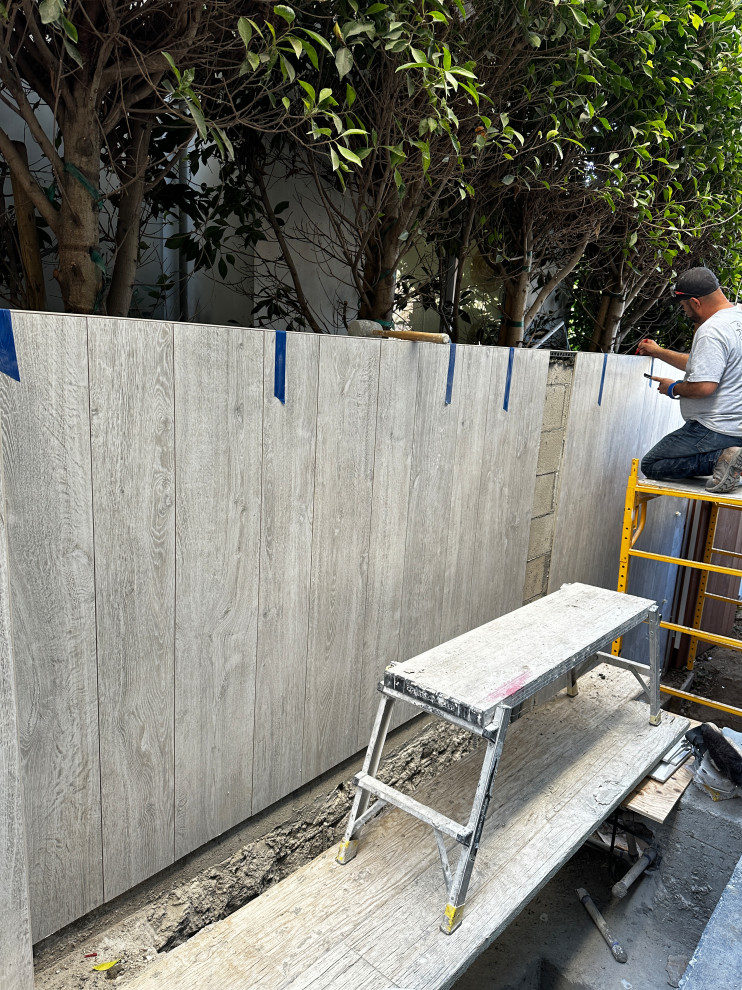 Home tile installation