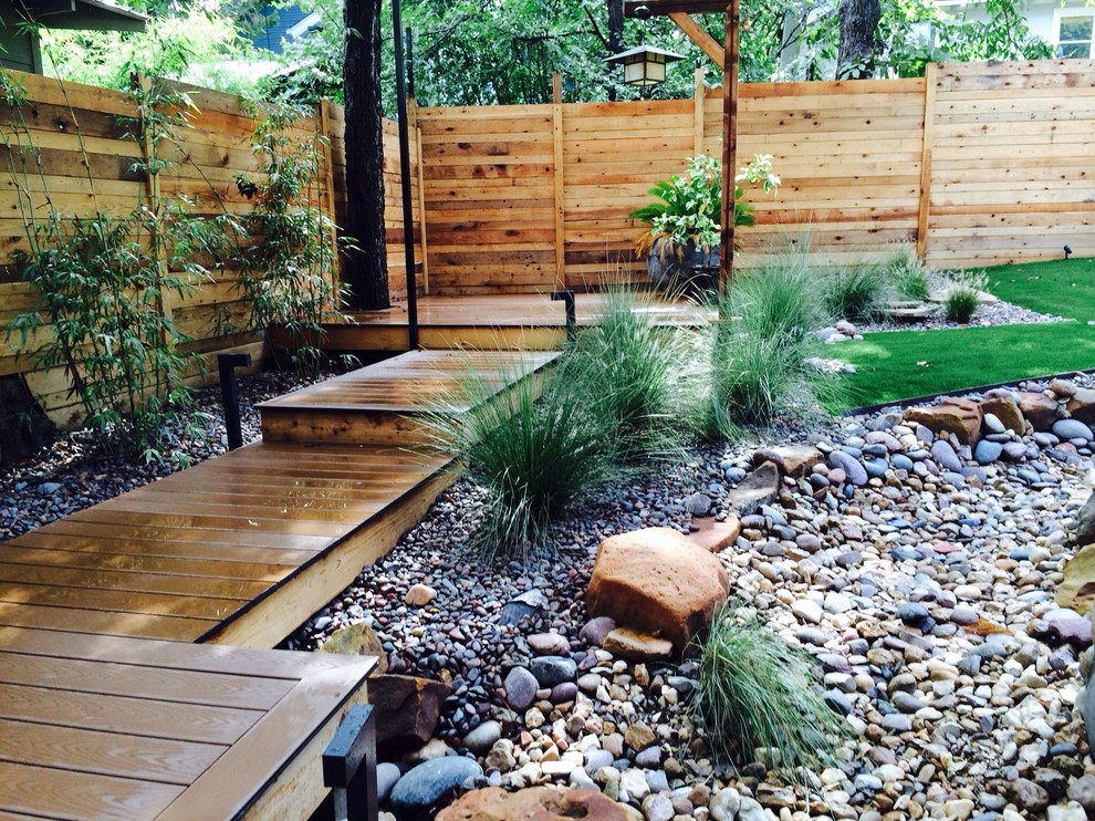 This is an example of a modern landscaping in Austin.
