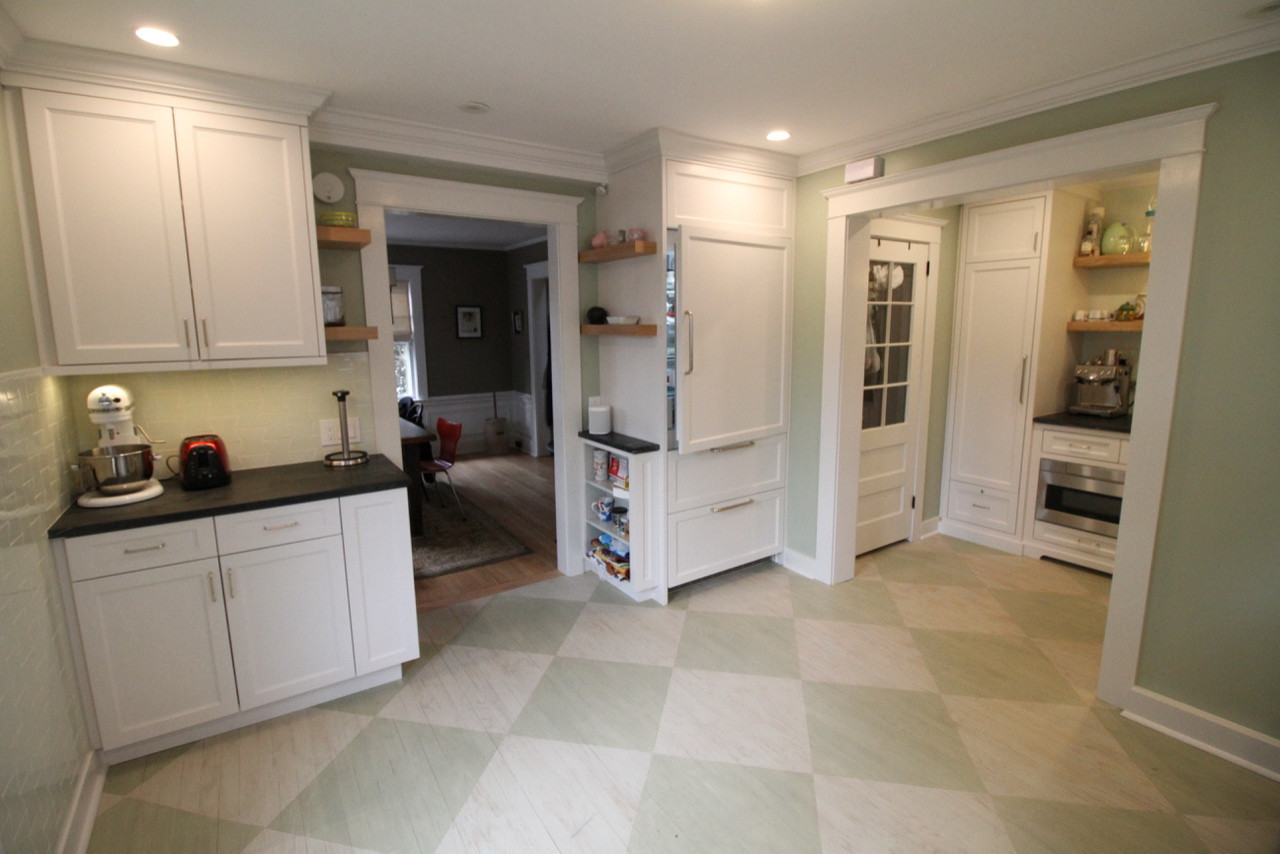 Center Hall Colonial Renovated Kitchen and Pantry