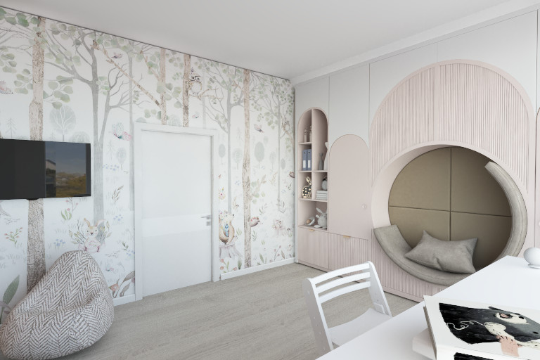 Частный дом для молодого человека.