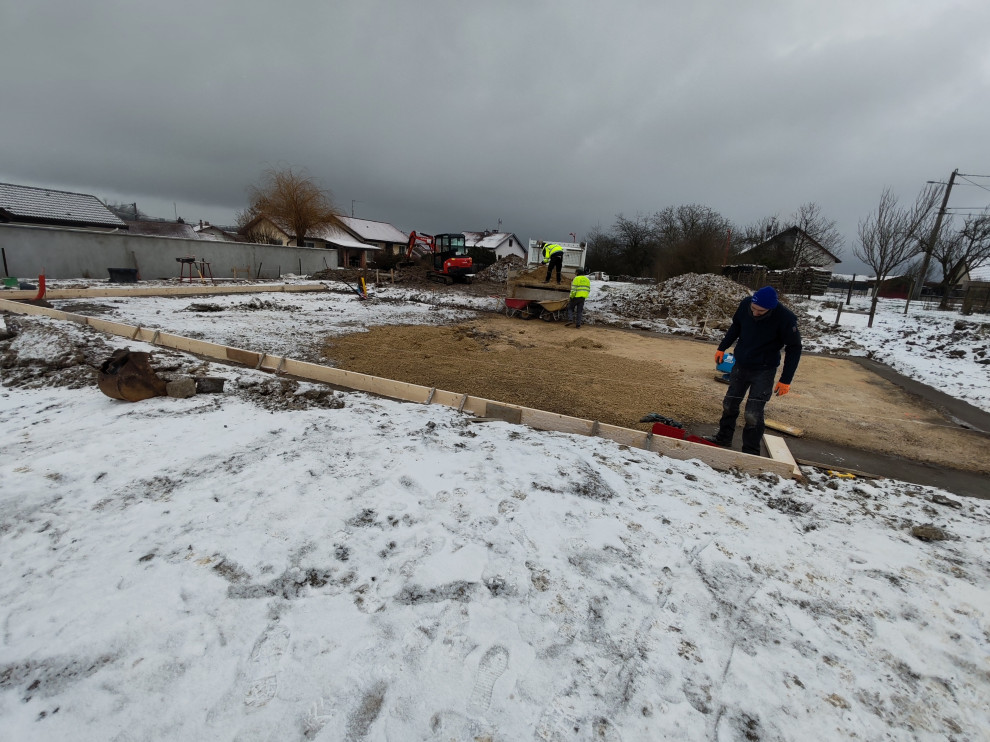 Projet en cours : construction maison neuve