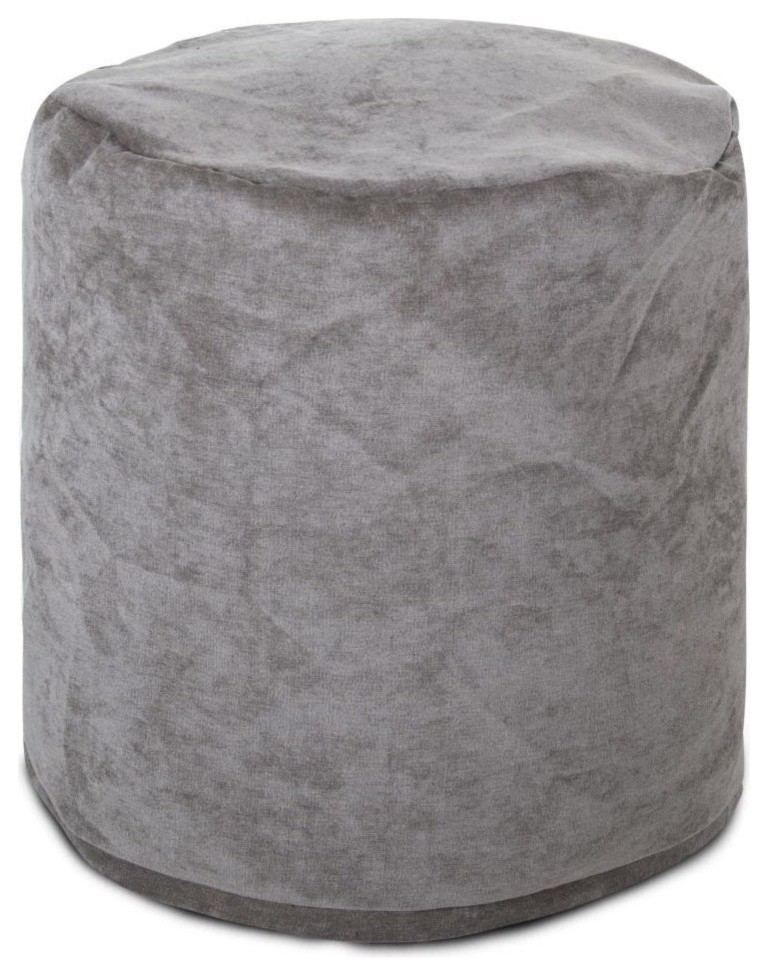 Majestic Home Goods Villa Small Pouf Contemporary Floor Pillows And