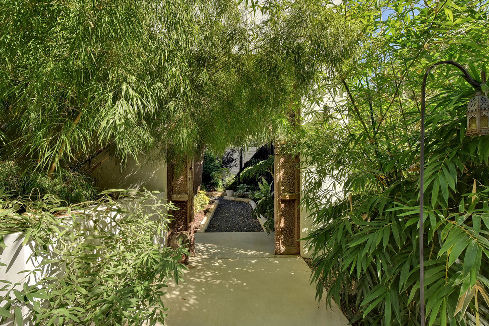 This is an example of a transitional landscaping in Austin.