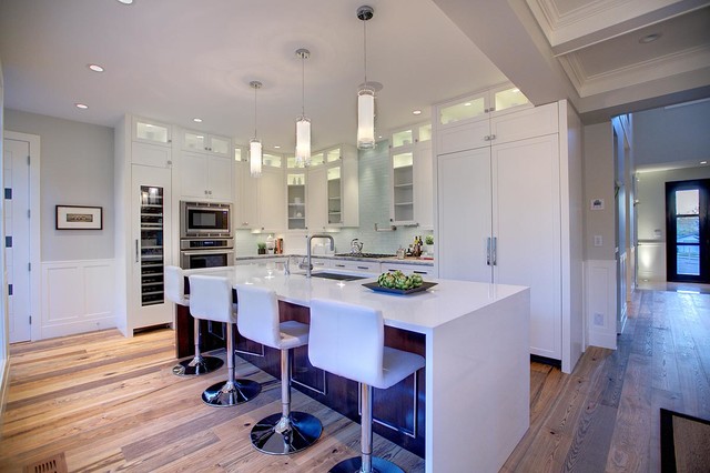 Transitional Kitchen nyklassisk-koek
