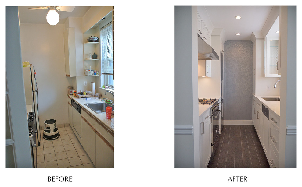 From Dated to Contemporary - A Manhattan Kitchen Transformation ...
