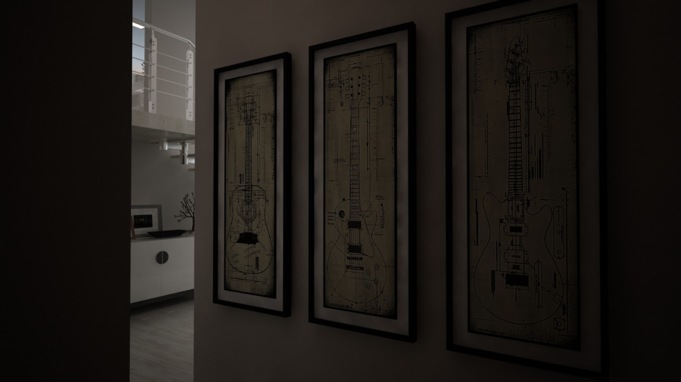 Однокомнатная квартира, высота потолка 4 м