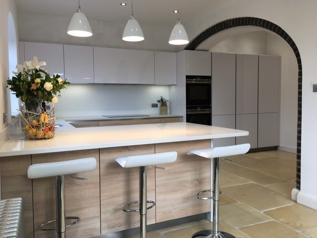 High Gloss Brickenden contemporary-kitchen