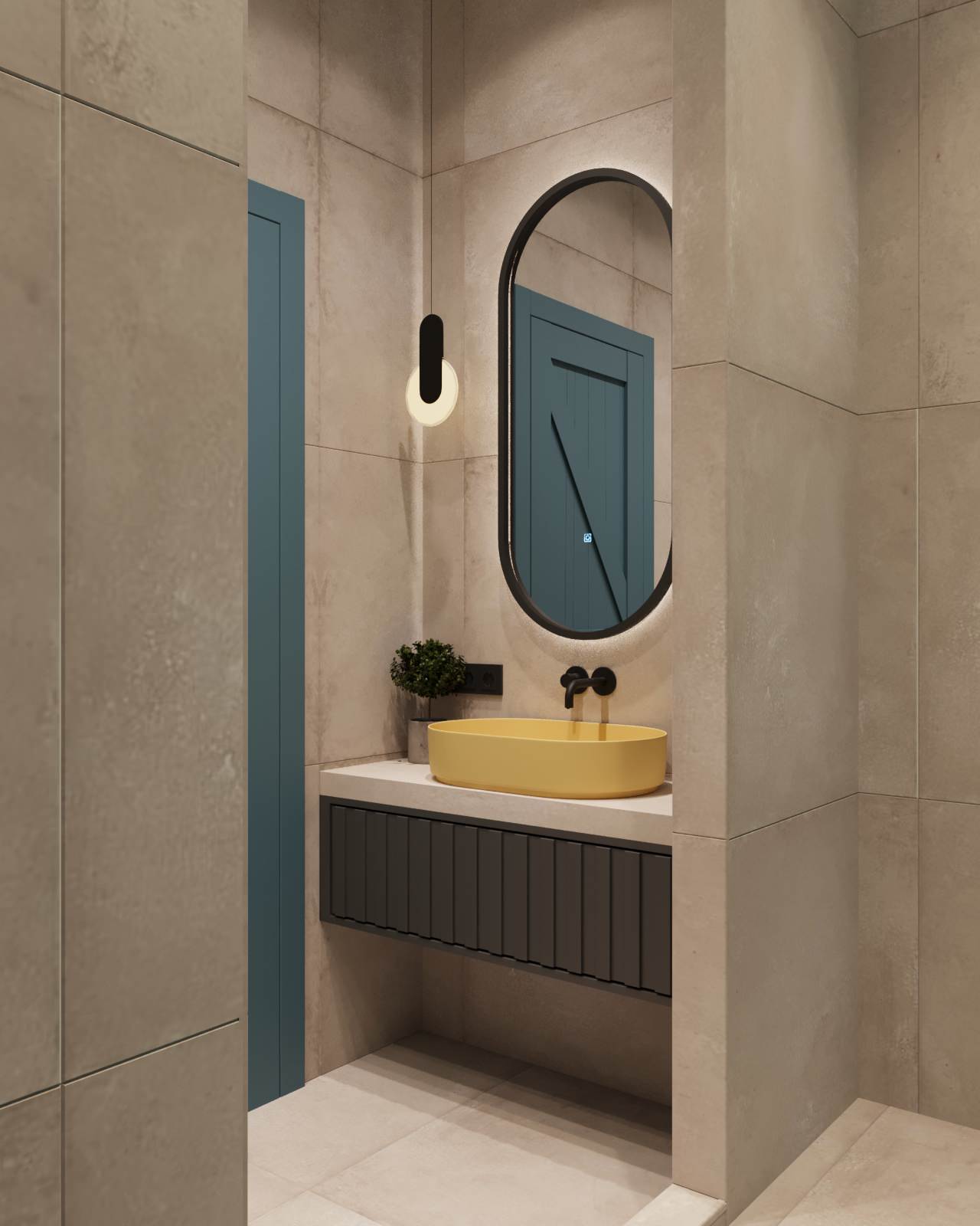 Проект однокомнатной квартиры в Санкт-Петербурге, очень самобытный