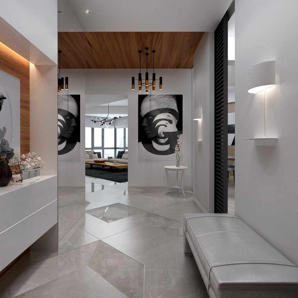 Дизайн-проект трехкомнатной квартиры в современном стиле г.Иркутск