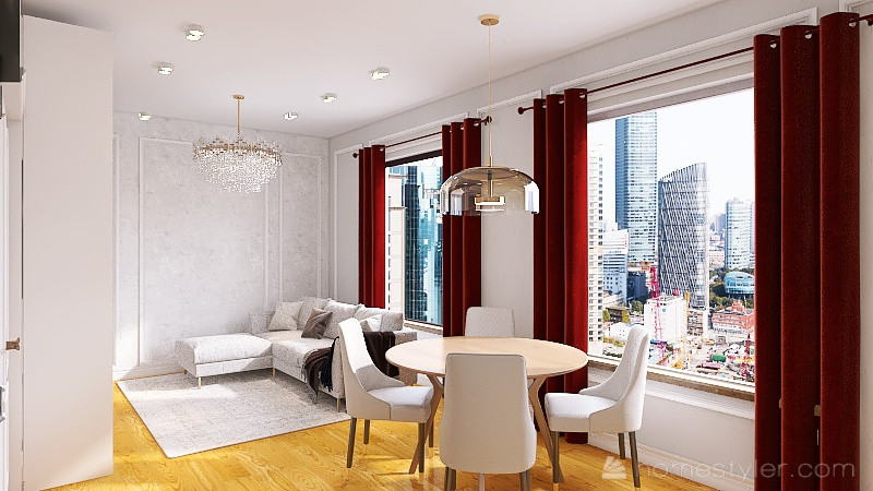 Дизайн гостиной во французском стиле