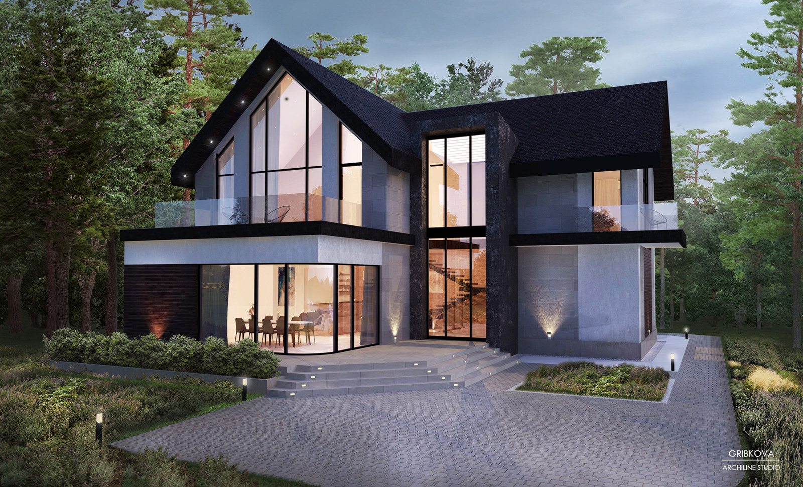 Загородный дом "Forest house"