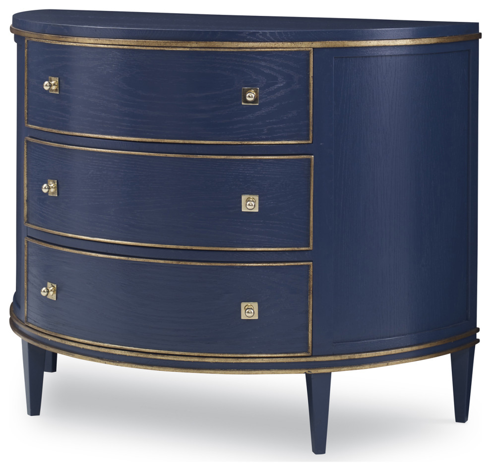 Ambella Home Collection Orion Demilune Chest Cadet Blue 17581830