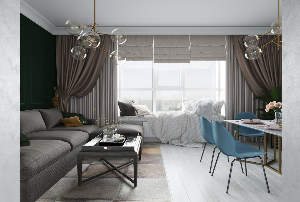 Квартира в ЖК "Две эпохи" в стиле современная классика