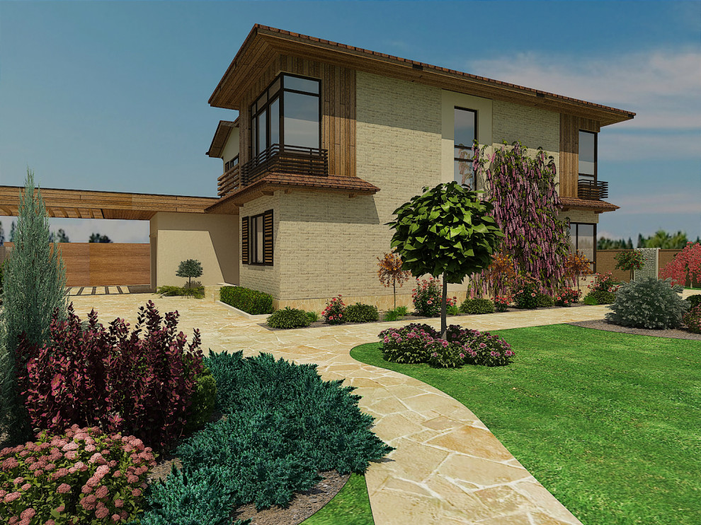 Проект дома и участка Ставрополь