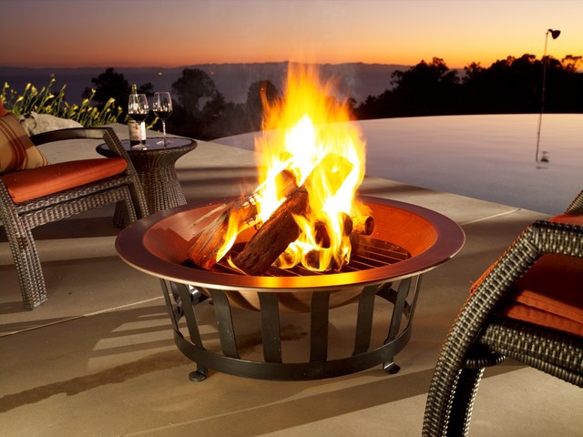 40" Copper Firepit - Traditional - by FRONTGATE