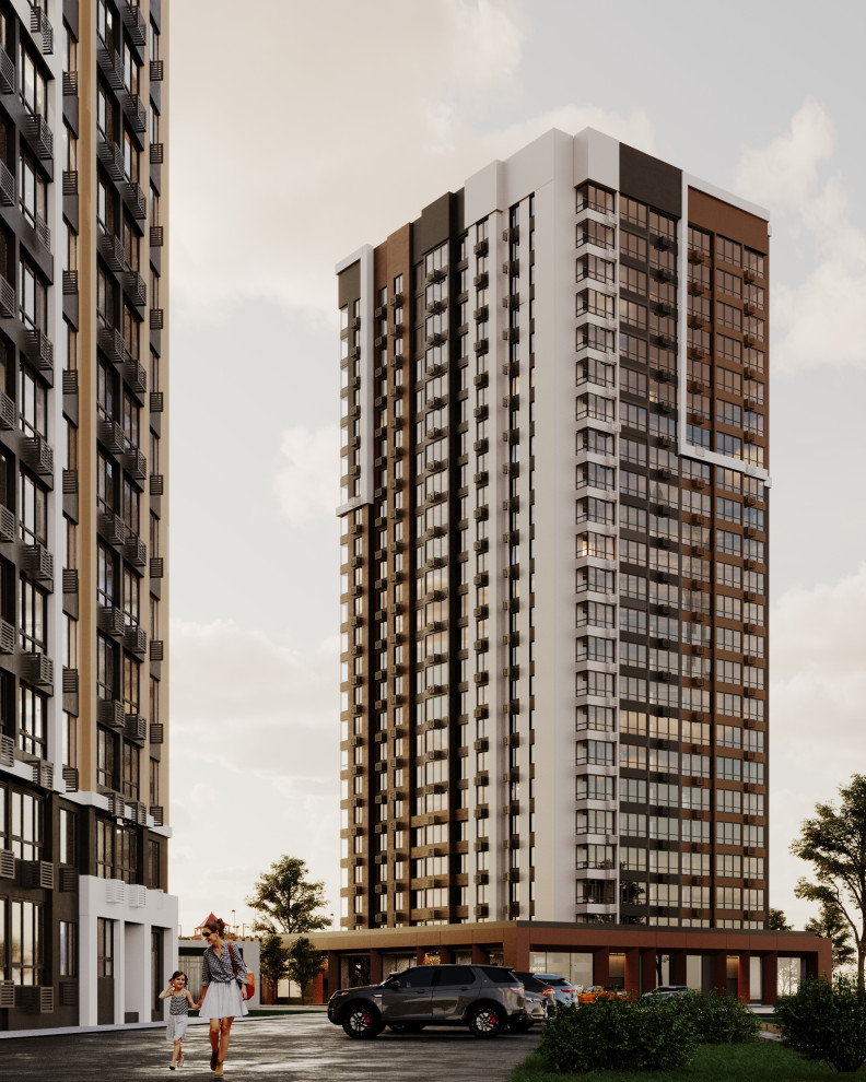 Проект жилого квартала "NEW CITY"