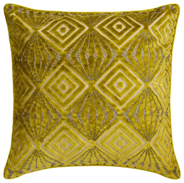 Assorted Cushion Cover Crush Velvet Pattern Plains Stylish 5 Colors 18x18" 