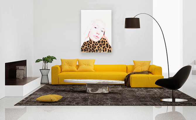 Художественные работы в интерьере