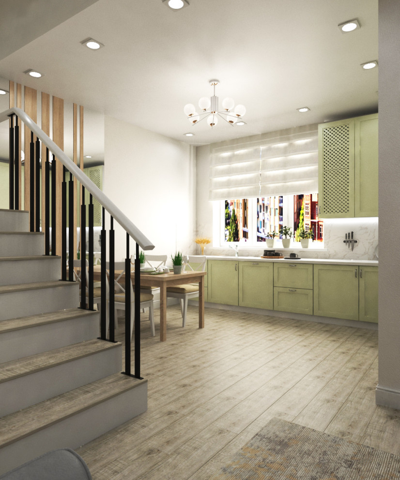 Дизайн проект таунхауса (3 этажа с чердаком)