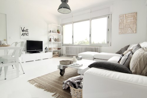 白い床がよりおしゃれになる インテリアコーディネート実例 おすすめ家具 おしゃれな部屋 家具選びって楽しい 新生活のインテリアコーディネート
