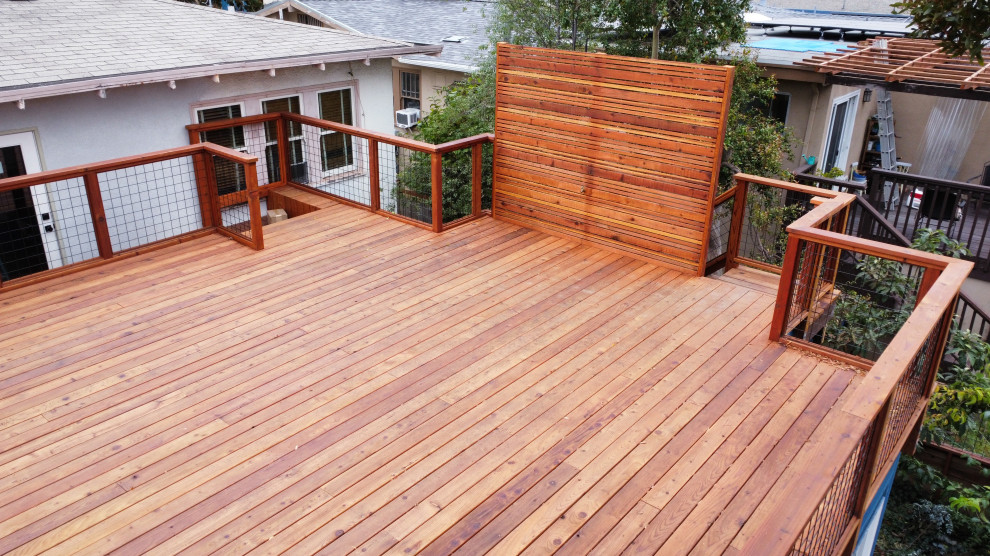 New Deck/ Detached ADU workspace