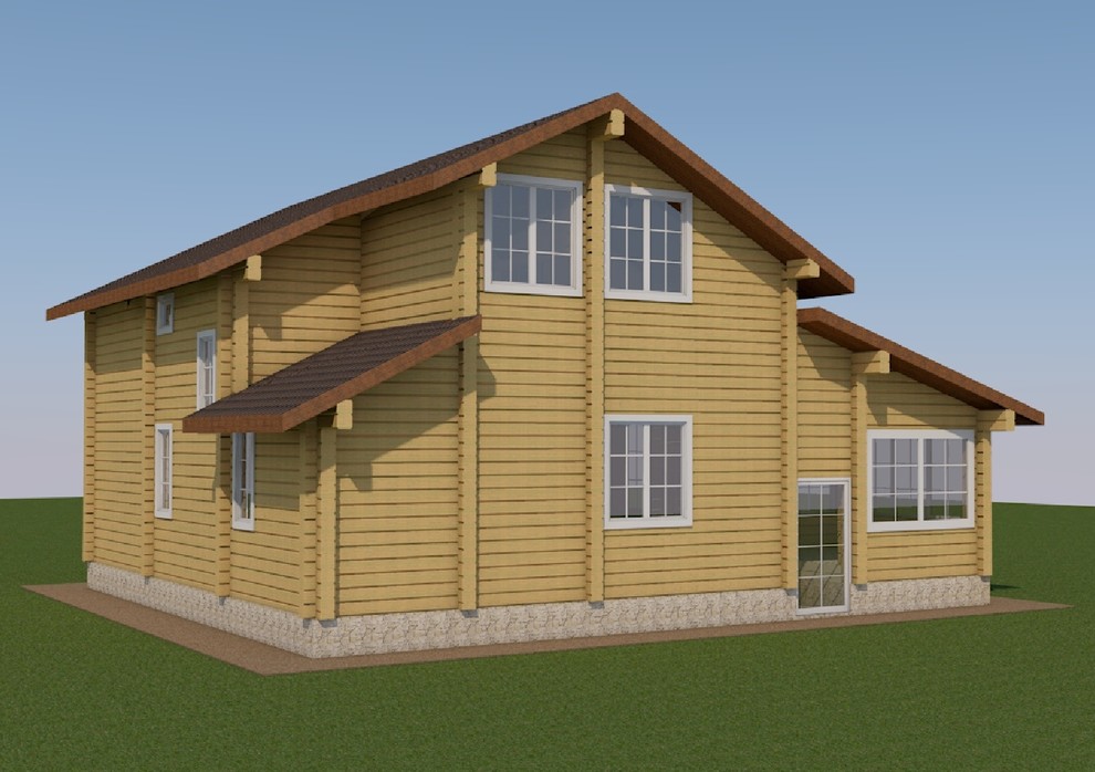 Загородный дом из профилированного бруса в г. Нижний Новгород