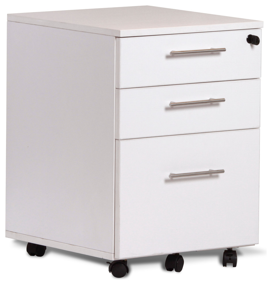 Premium Mobile File on Casters Contemporary Filing