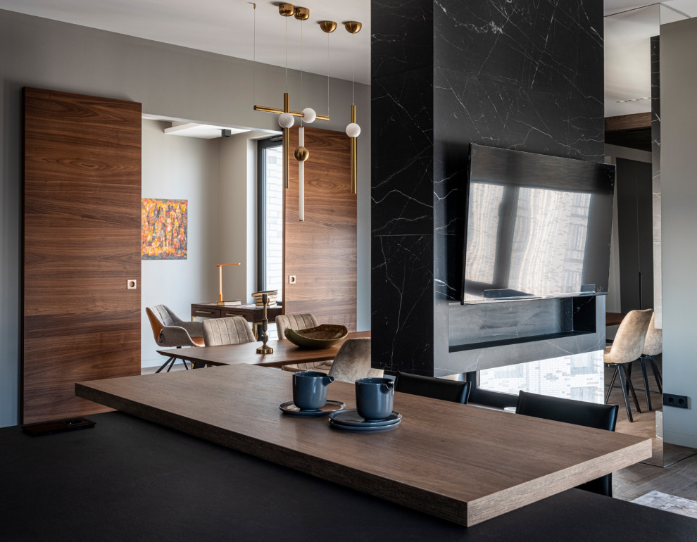 Реализованный проект квартиры 90м2 в ЖК Пресня сити