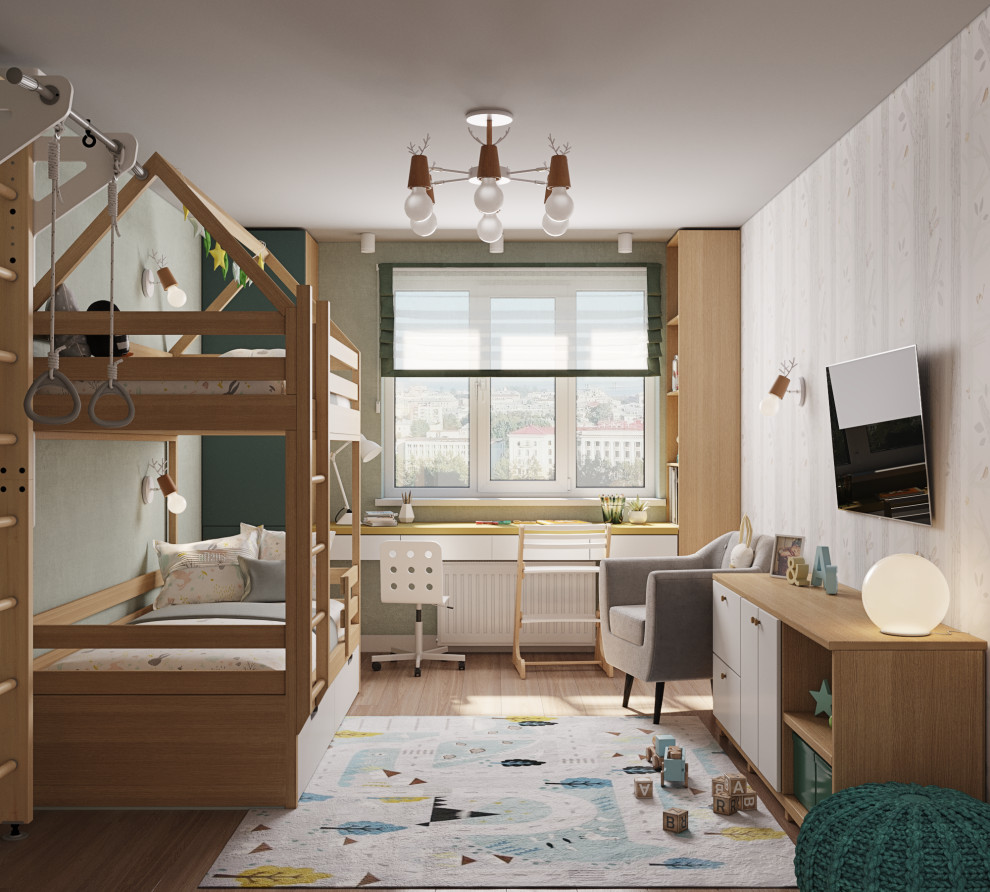 Детская в скандинавском стиле