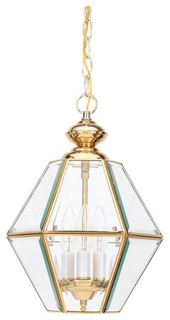 Sea Gull Lighting 5116-02 Grandover Polished Brass Pendant