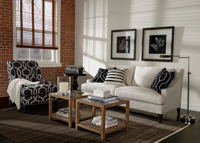 Ethan allen mansfield sofa deals